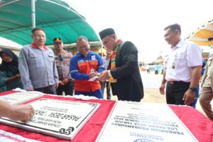 Dua Los Pasar Bantuan ITP Tarjun Diresmikan Bupati Kotabaru