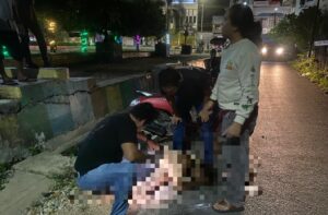 Taman Sa Ijaan Kotabaru Berdarah: Seorang Pria Dihujani Sajam hingga Tewas!