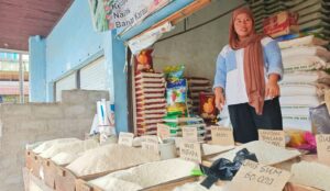 Pedagang Pasar Kotabaru Pastikan Stok & Harga Beras Masih Stabil