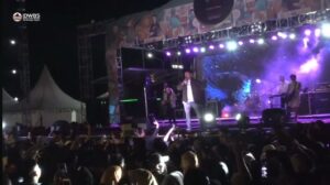 Aksi Band Republik Tutup Festival Putra Putri Parekraf Kotabaru