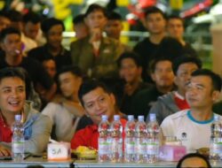 Warga Saijaan Antusias Nobar Laga Semi Final Timnas Indonesia vs Uzbekistan 