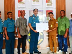 Dukung Keamanan Wilayah Pesisir, Pemdes Sesulung Kotabaru Hibahkan Lahan untuk TNI AL