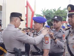 Sah! Jabatan Kasat Polairud & Kapolsek Kelumpang Barat Kotabaru Resmi Berganti