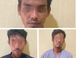 Sekali Gebrak, Tiga Pengedar Plus Puluhan Paket Sabu Digulung Tim Pyton Saijaan