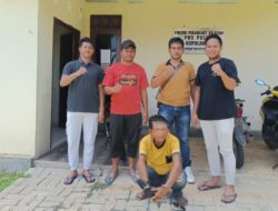 Gegara Sebilah Pisau, Pria di Kepulauan Kotabaru Ditangkap Polisi