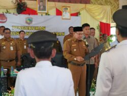 Bupati Kotabaru Kembali Kukuhkan Kades dan BPD Kecamatan Tahun 2024