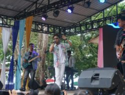 Farel Sukses Tutup Festival Anak Kampung Laut di Kotabaru Dengan Meriah