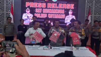 Jelang Pilkada, Tim Pyton Saijaan Ringkus 2 Pengedar Puluhan Paket Sabu Plus Pil Inek