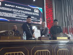 DPRD Kotabaru Gelar Paripurna Laporan Fraksi Proses Pembahasan Raperda APBD 2025