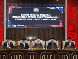 DPRD Kotabaru Gelar Serah Terima Bupati Dan Wakil Bupati