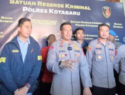 Video Penangkapan Pelaku Pencurian Sepeda Motor Viral di Kotabaru, Kapolres Buka Suara