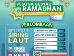 Semarak Ramadhan, Disparpora Kotabaru Bakal Gelar Banyak Lomba Islami