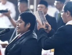 Monika Dahu Dilantik Sebagai Anggota DPRD Kotabaru PAW