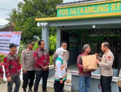 Hari ini, Pos Satkamling Desa Tegalrejo Kotabaru Dinilai Tim Polda Kalsel