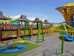 Sarana Bermain di Kawasan Siring Laut Kotabaru Tambah Ramai & Edukatif