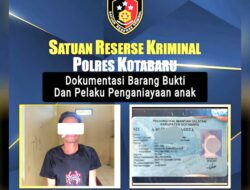 Gegara Mabuk, Pria Asal Kelumpang Aniaya Bocah di Sahapi Kotabaru