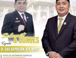 Waket DPRD Kotabaru Sampaikan Harapan Usai Eka Resmi Jabat Sekdakab