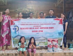 Maknai Hari Kemerdekaan RI, PT SDE Gelar Aksi Sosial di Pedalaman Kotabaru