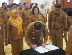 Sah! Bupati Rusli Lantik Pejabat Administrator & Pengawas Lingkup Pemkab Kotabaru