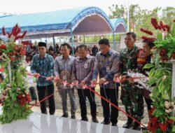 Usai Diresmikan, Bupati Andi Rudi Minta Kantor Desa Sarigadung Dirawat Dengan Baik