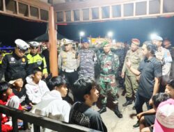 Jaga Kondusivitas Wilayah, Polres Kotabaru Turun Tangan Patroli Besar-Besaran