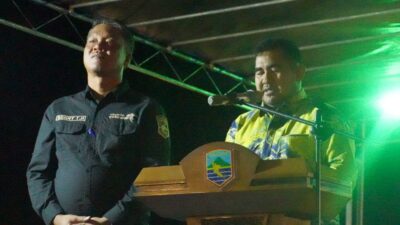 Atraksi Udara Ramaikan Gathering Night di Bukit Mamake Kotabaru