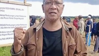 Tuntutan Plasma Warga Rampa Cengal Tak Kunjung Beres, Ratusan Warga Tutup Lahan Minamas Group di Kotabaru