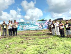 Giliran Polsek Sungai Durian Dukung Program Penanaman Jagung Sejuta Hektar