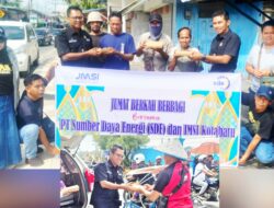 JMSI Kotabaru Bareng PT SDE Berbagi Berkah untuk Sesama di Pulau Laut