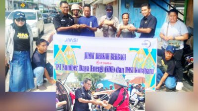 JMSI Kotabaru Bareng PT SDE Berbagi Berkah untuk Sesama di Pulau Laut