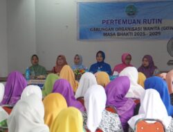 Sosialisasi Olahraga Ramaikan Pertemuan Rutin GOW Kotabaru