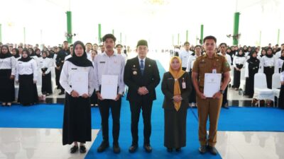 Ratusan PPPK Terima SK Pengangkatan dari Bupati Andi Rudi Latif