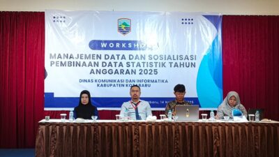Pemkab Kotabaru Perkuat Tata Kelola Data Lewat Workshop Manajemen Data dan Statistik 2025