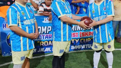 Kotabaru Gelar “Road Safety Cup 2025,” Kampanye Keselamatan Lalu Lintas Lewat Minisoccer