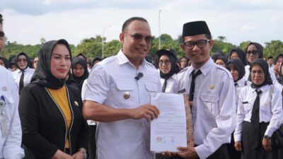 Horee! 2.409 PPPK Paruh Waktu Kotabaru Resmi Terima SK Pengangkatan