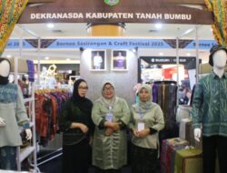 Tanah Bumbu Menggebrak Borneo Sasirangan & Craft Festival 2025: Tenun Pagatan Naik Kelas!