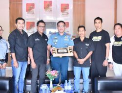 Lawatan JMSI Kotabaru Disambut Hangat Danlanal di Markas Stagen