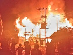 Breaking News! Kebakaran Hebat Terjadi Lagi di Geronggang Kotabaru