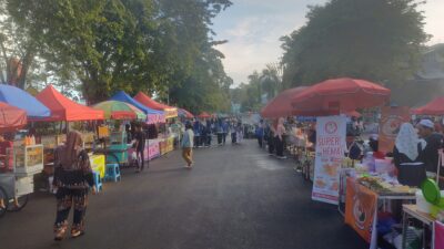 Wisata Kuliner Car Free Day Kotabaru Diserbu Pengunjung, Omzet Pedagang Meroket