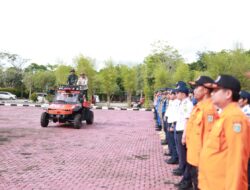 Tanah Bumbu Siaga Bencana! Apel Kesiapsiagaan Hidrometeorologi Tahun 2025 Digelar