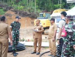 Perkuat Pertahanan Daerah, Bupati Kotabaru Tinjau Progres Pembangunan Yonif TP 884/Saijaan