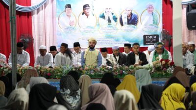 Peringatan Isra Mi’raj di Ponpes Salafiyah Al Istiqamah Mantewe, Bupati Tanbu Tekankan Penguatan Akhlak Generasi Muda