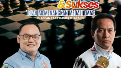 Luar Biasa! Pecatur Kotabaru Fajar Alamsyah Sabet Emas di ASEAN Para Games 2025