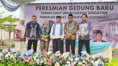 Perkuat Layanan di Perbatasan, DPRD Kotabaru Apresiasi Peresmian Gedung Baru RSUD Sengayam