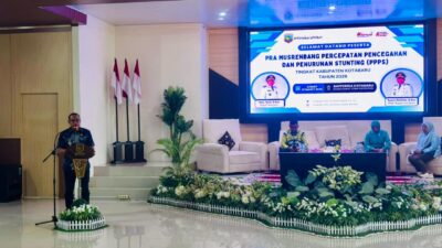 Kejar Target Indonesia Emas 2045, Pemkab Kotabaru Perkuat Strategi Penurunan Stunting