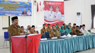 Susun RKPD 2027, Pemkab Tanah Bumbu Fokus pada Transformasi Infrastruktur dan Ekonomi