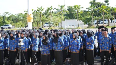 Tegas! 872 PNS Baru di Kotabaru Diminta Disiplin Kerja Plus Loyalitas