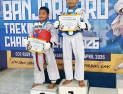 Membanggakan! Bocah Kelas I SD Putra Perwira Polisi Kotabaru Raih Medali Emas di Ajang Championship Banjarbaru