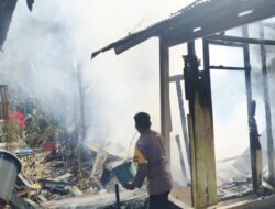Duh, Sebuah Rumah di Bekambit Asri Kotabaru Terbakar, Korban Ditaksir Rugi Ratusan Juta