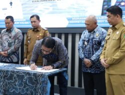 Hubungkan Tanah Bumbu-Kotabaru, Kontrak Pembangunan Jembatan Pulau Laut Resmi Diteken